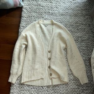 American eagle cream oversized sweater!